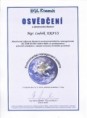 Certifikát o školení EMS 14001